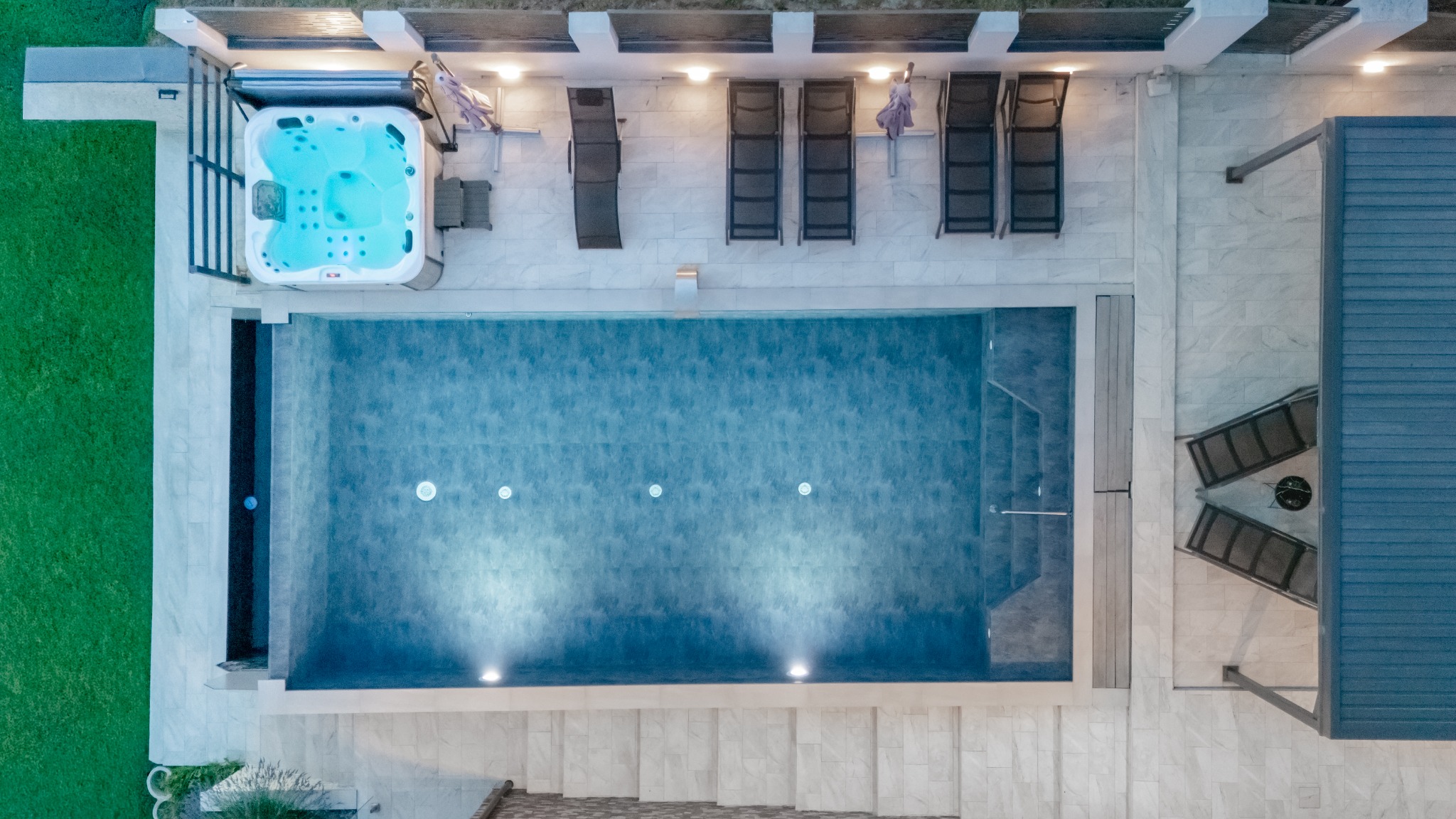 Private pool at Vila Ivka